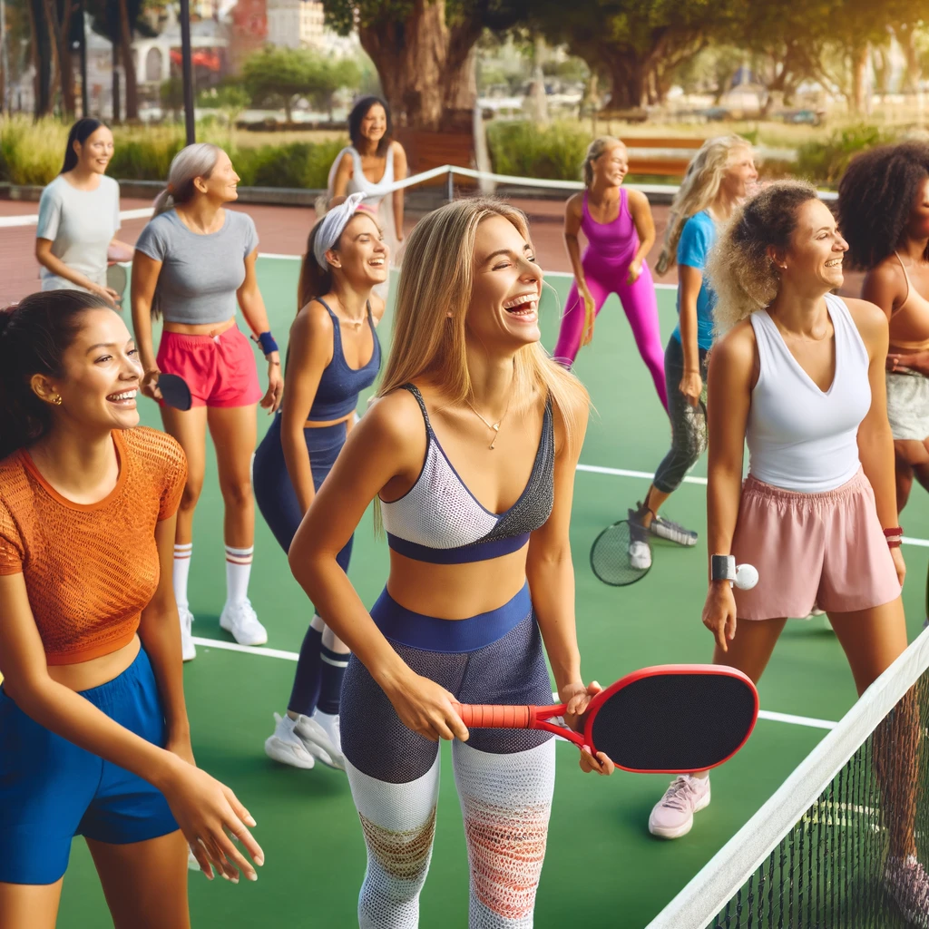 Connect and Play: How Group Sports Like Pickleball Are Redefining Fitness for Women in 2024